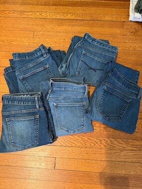 Lot of Blue Denim Jeans - Mixed Washes